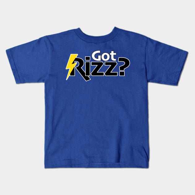 Got Rizz Kids T-Shirt by ameemax